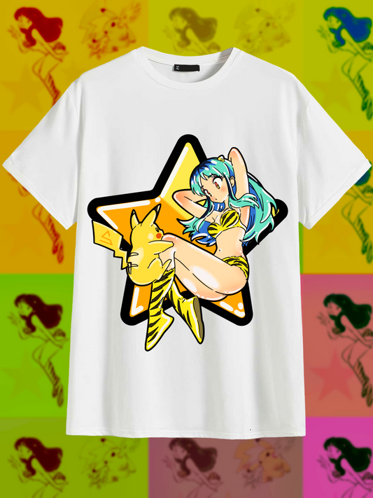 T-shirt Lamù x Pikachu - Pokèmon